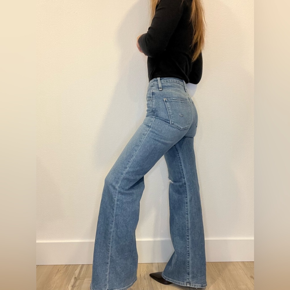 Hudson Jeans Light Blue Flare Denim
